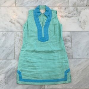 Sail to Sable Aqua and Teal Dress